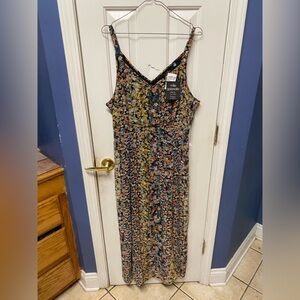 Mlle Gabrielle Floral Midi Dress - Multicolor